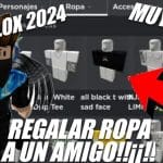 como se regala ropa en roblox guia completa y facil