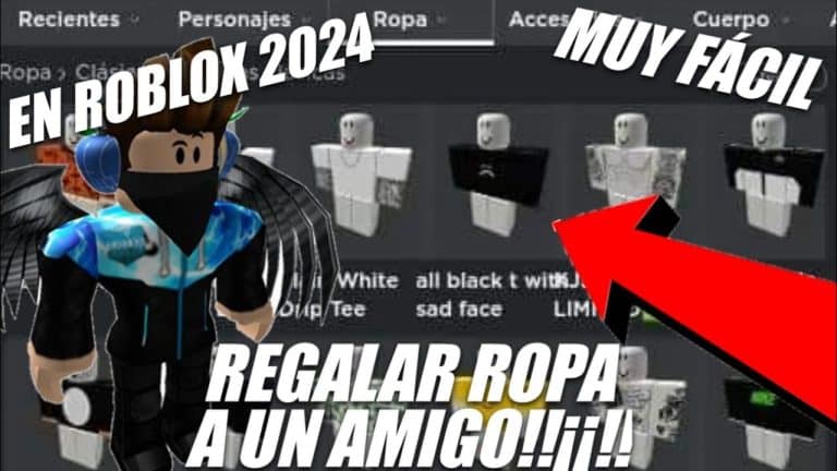 como se regala ropa en roblox guia completa y facil